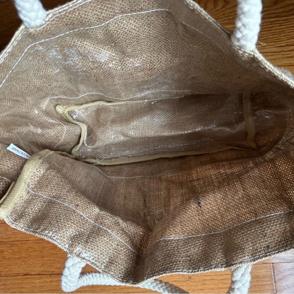Trader Joe's Jute Tote Bag - Picture 5 of 6